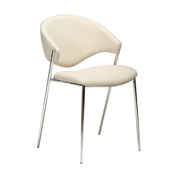 Sedia da pranzo color crema in imbottito Zone – DAN-FORM Denmark