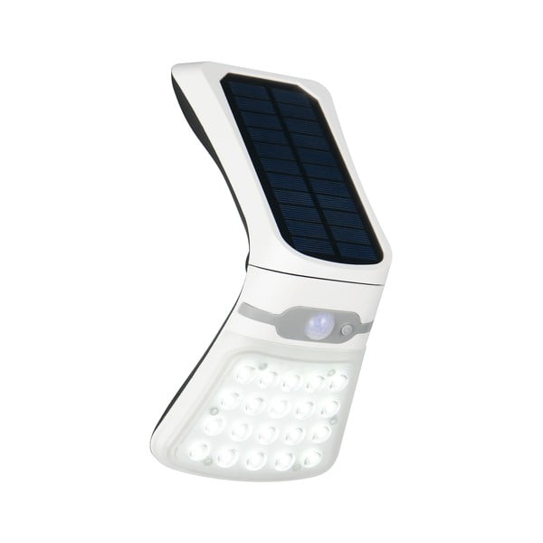 Illuminazione esterna LED con alimentazione a pannelli solari da parete (altezza totale 22 cm) Diadema – Reality-image-3