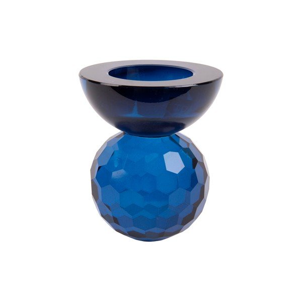 Candeliere in vetro blu Crystal Art - PT LIVING-image-1