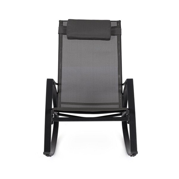 Poltrona da esterno color antracite in metallo Ercolano – Bizzotto-image-2