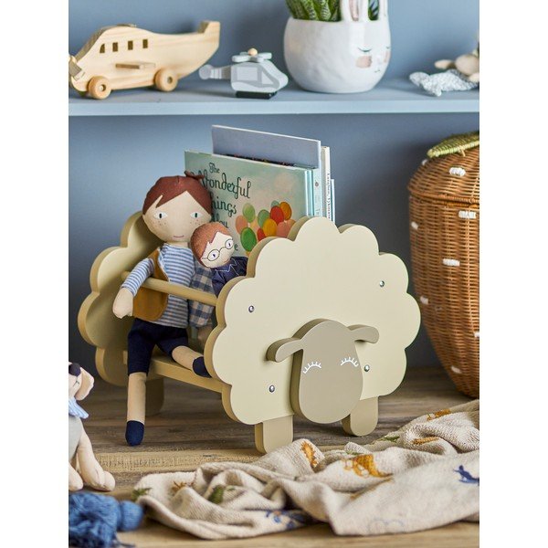 Libreria per bambini beige 30,5x30x35 cm Dolly - Bloomingville Mini-image-4