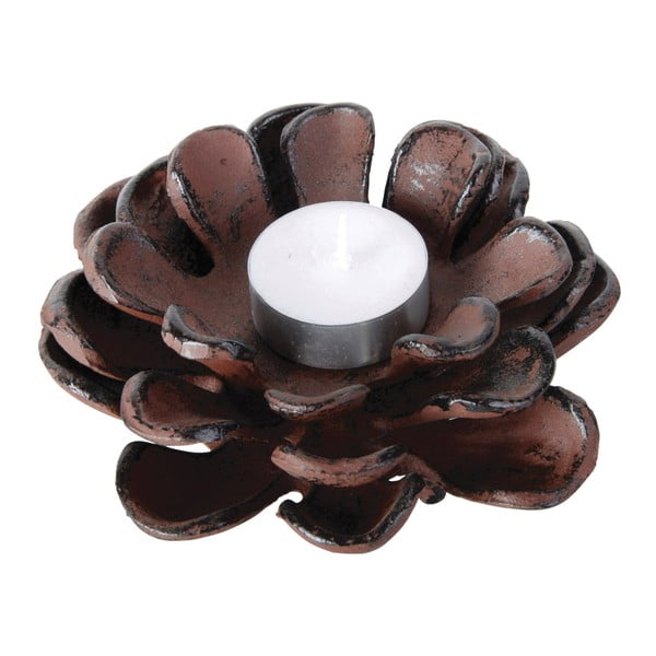 Portacandela in metallo per tea light Pine Cone - Esschert Design