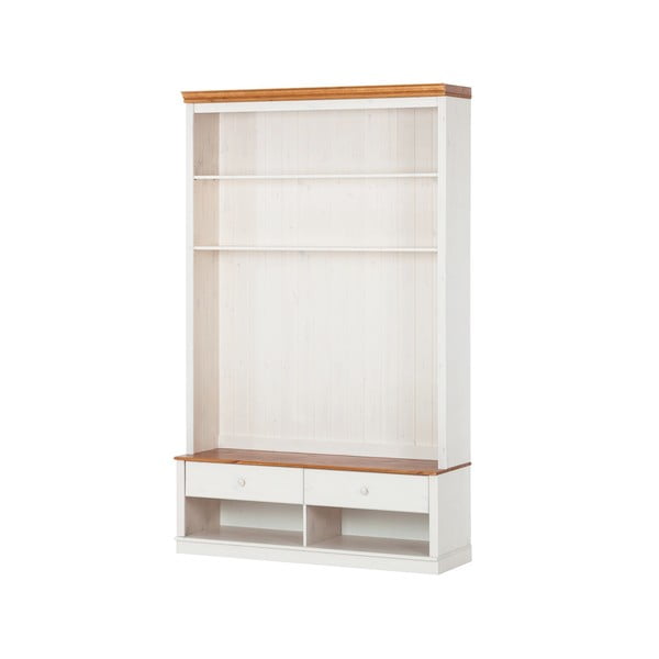 Set TV in legno di pino bianco 140x223 cm Anita - Støraa-image-1