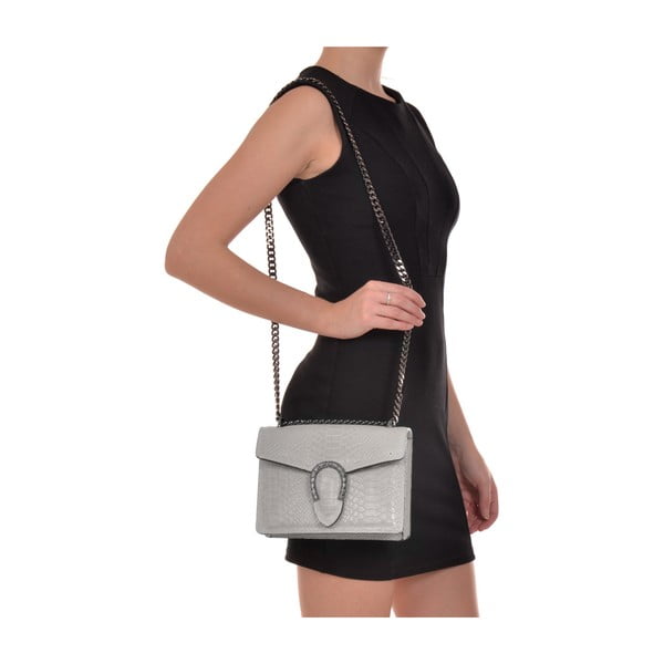 Borsa Fiona in pelle beige - Renata Corsi-image-4