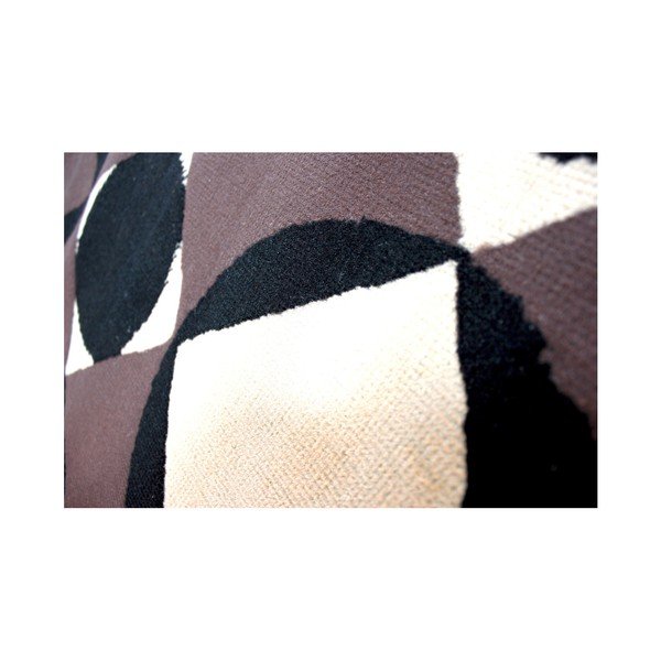 Tmavě hnědý koberec Flair Rugs Carnaby Chocolate, 80 x 150 cm-image-3