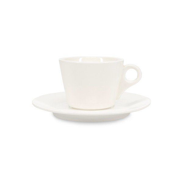 Tazzina per cappuccino bianca in porcellana 160 ml Barista – BonBistro-image-3