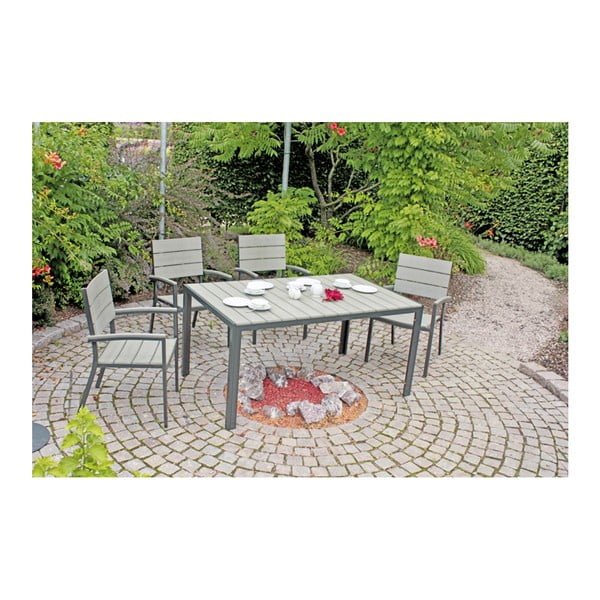 Tavolo da giardino , 150 x 90 cm Olivia - Garden Pleasure-image-3