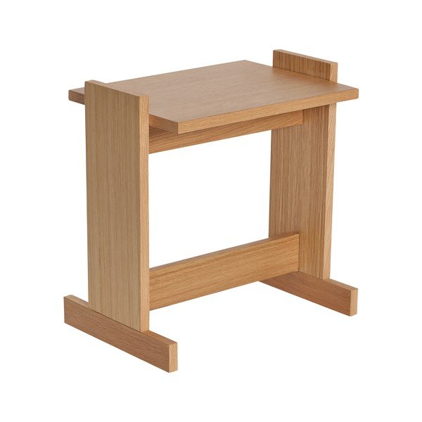 Tavolino con effetto rovere 30x44 cm Futu – Hübsch-image-3