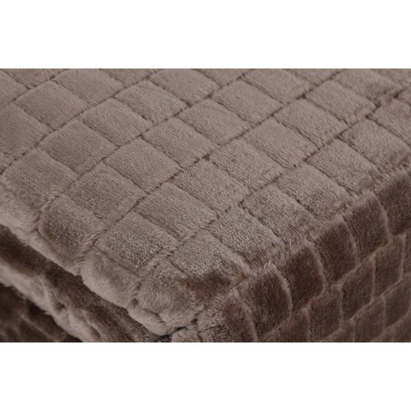 Copriletto marrone per letto matrimoniale 200x220 cm Melinda - Mijolnir-image-2
