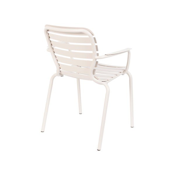 Sedia da giardino in metallo bianca Vondel - Zuiver-image-4