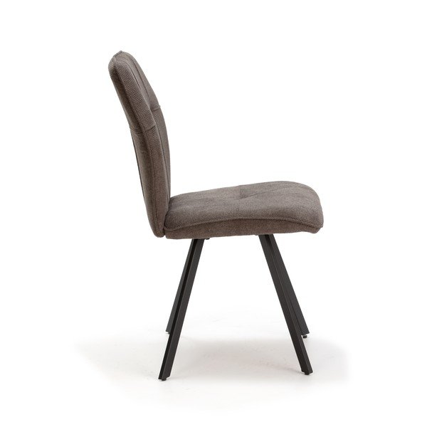 Sedie da pranzo grigio scuro in set di 4 Mery - Marckeric-image-4