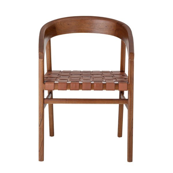 Sedia da pranzo marrone Vitus - Bloomingville-image-3