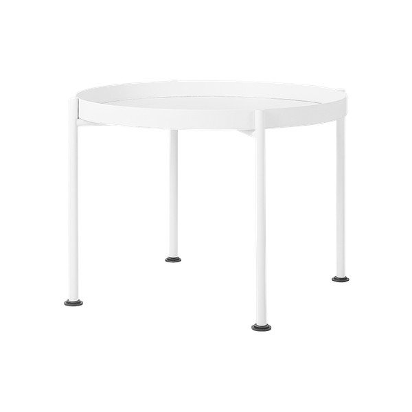 Tavolino bianco Custom Form Hanna, ⌀ 60 cm - CustomForm