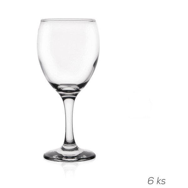 Set di 6 bicchieri da vino da 245 ml Empire - Orion-image-4