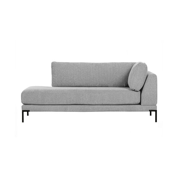 Modulo divano grigio chiaro (angolo sinistro) Couple - WOOOD