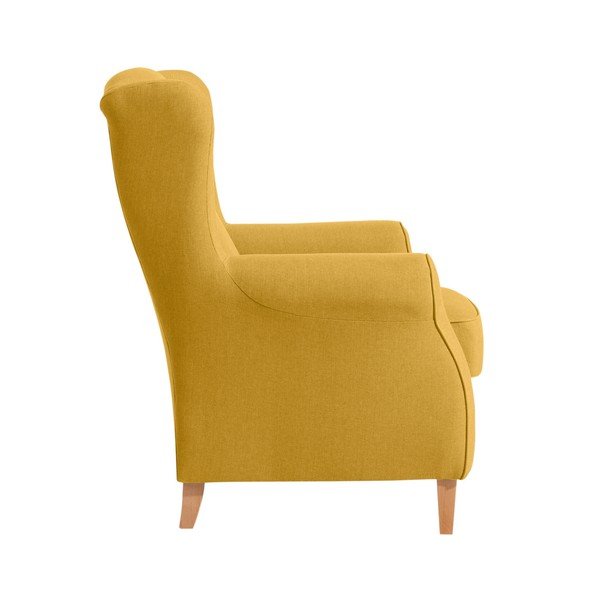 Poltrona gialla Lorris Yellow - Max Winzer-image-3