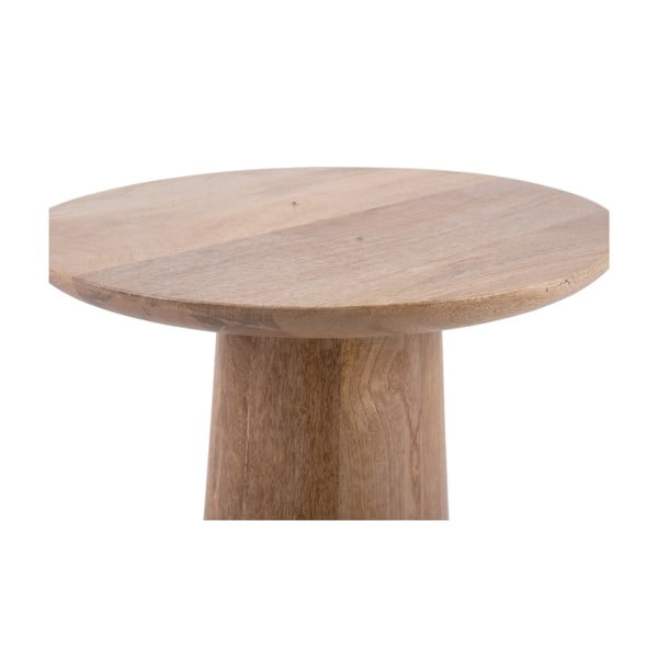 Tavolino rotondo in legno di mango ø 35,5 cm Force - Leitmotiv-image-4