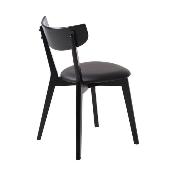 Sedie da pranzo in set nere 2 pz Pero – Unique Furniture-image-3