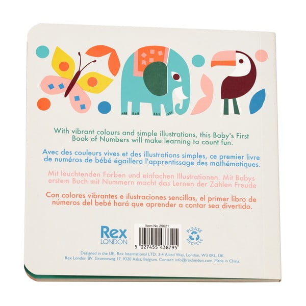Giocattolo interattivo First Book of Numbers – Wild Wonders – Rex London-image-4