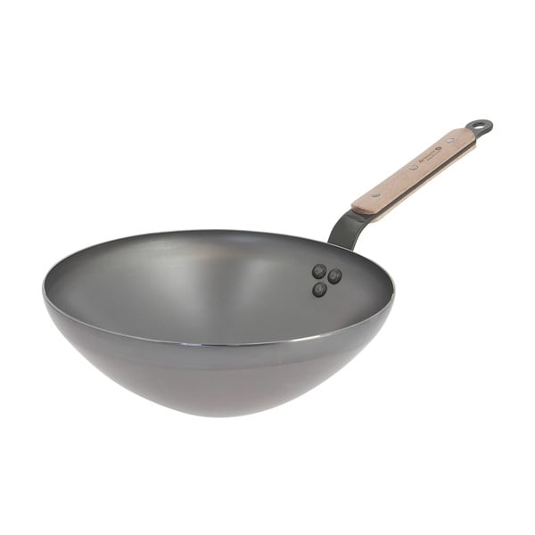 Padella WOK in acciaio B Bois, ø 28 cm Mineral B - de Buyer