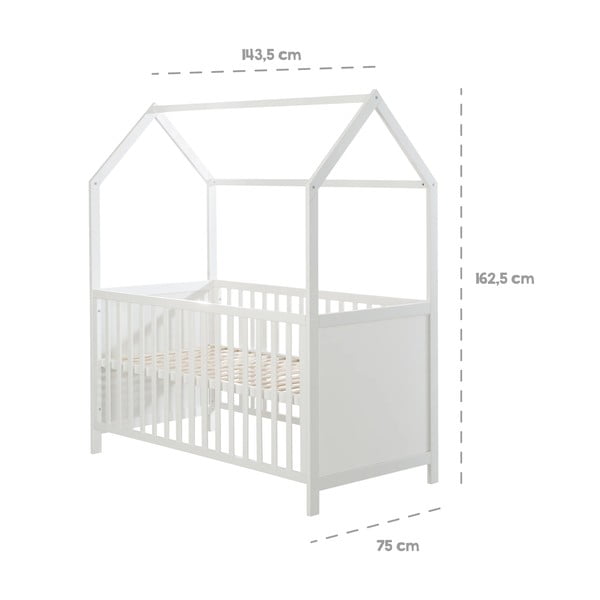 Lettino grigio 70x140 cm - Roba-image-3