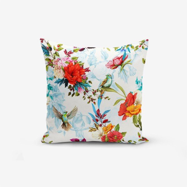 Federa in misto cotone Ethnic Bird, 45 x 45 cm - Minimalist Cushion Covers