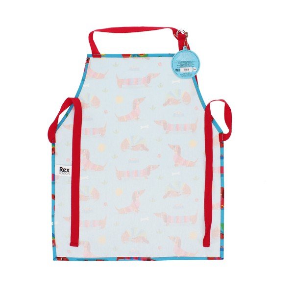 Grembiule per bambini in cotone Sunny Sausage Dog – Rex London-image-2