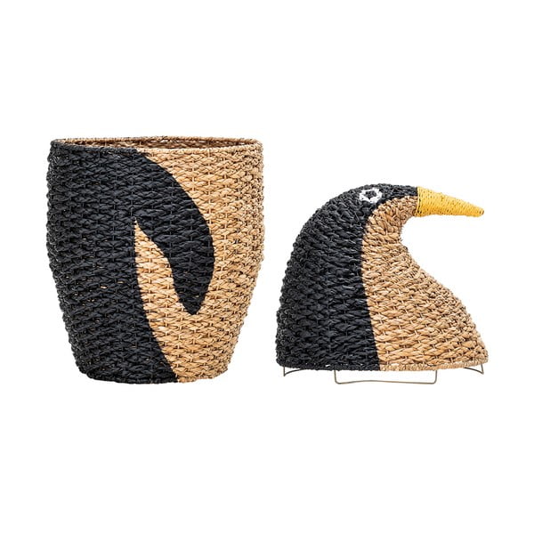 Cestino per bambini con coperchio Tazia - Bloomingville Mini-image-1