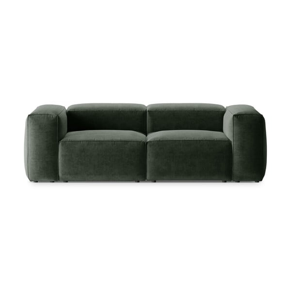 Divano verde 224 cm Bergamo – Cosmopolitan Design