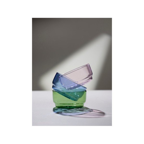 Ciotoline in set blu in vetro 2 pz 500 ml Torino – Lyngby Glas-image-3