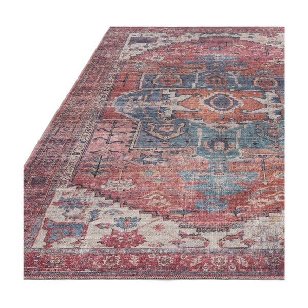 Tappeto rosso 170x120 cm Kaya - Asiatic Carpets-image-2
