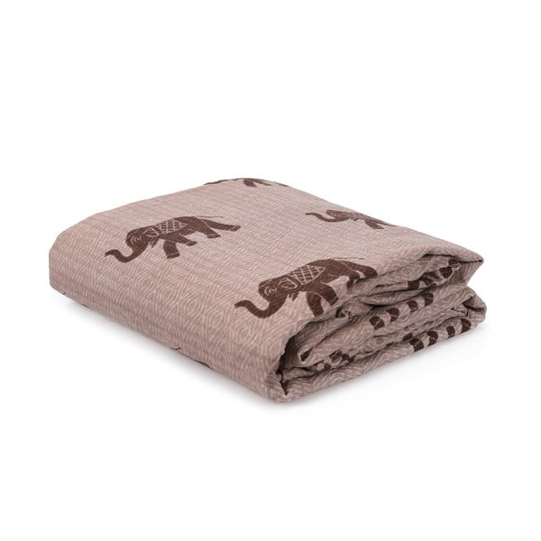 Copriletto matrimoniale in cotone con federe e lenzuolo Fil, 200 x 235 cm Pique - Mijolnir-image-2