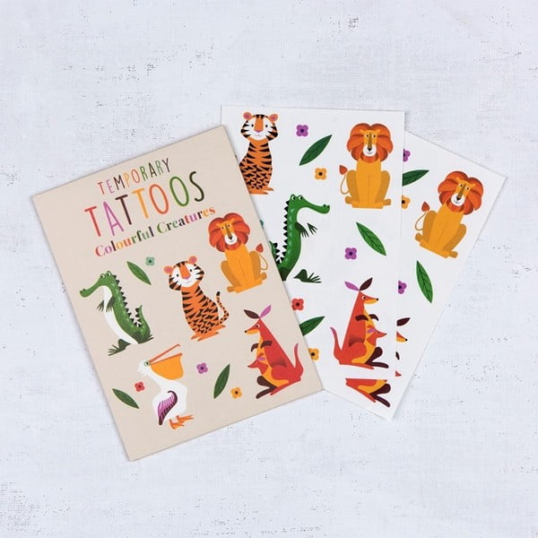 Tatuaggi per bambini Colourful Creatures - Rex London-image-3