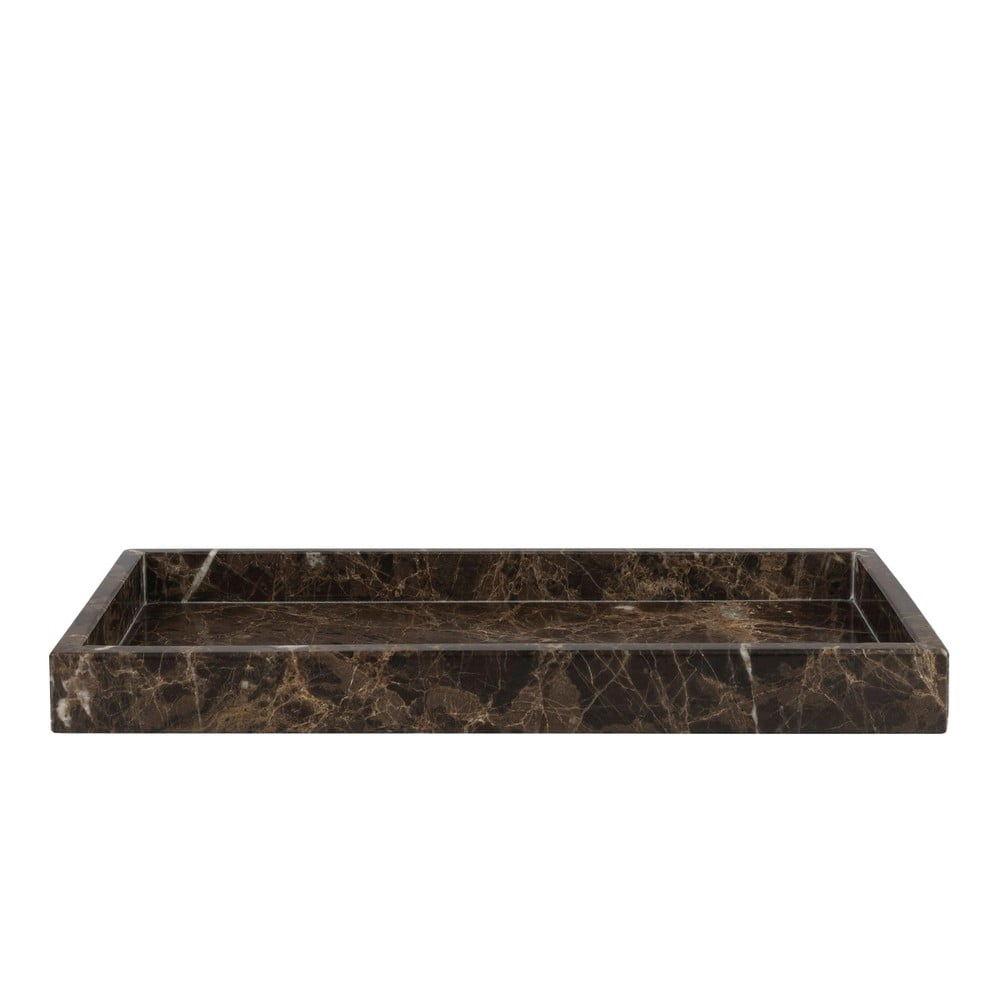 Vassoio decorativo in marmo 16x31 cm Marble - Mette Ditmer Denmark | Vassoi decorativi