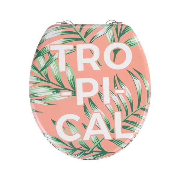 Sedile per wc a fantasia Prima , 41 x 37 cm Tropical - Wenko