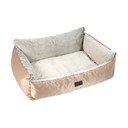Cuccia dorata per cane 100x70 cm Dog Fantasy Lux Platinum – Plaček Pet Products