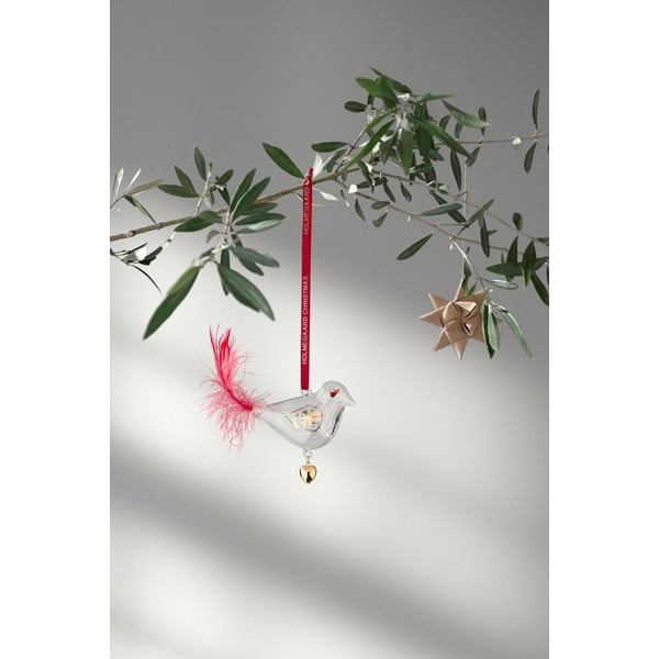 Decorazione natalizia in vetro Bird - Holmegaard-image-1