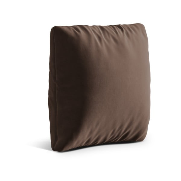 Cuscino per divano marrone con rivestimento in velluto Kemi – Cosmopolitan Design-image-1