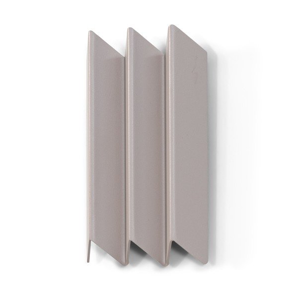 Attaccapanni da parete grigio tortora in metallo con scaffale 13 cm Sensu – Spinder Design-image-2