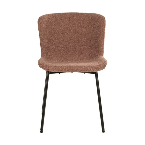 Sedie da pranzo color mattone in set di 2 pezzi Maceda - House Nordic-image-1