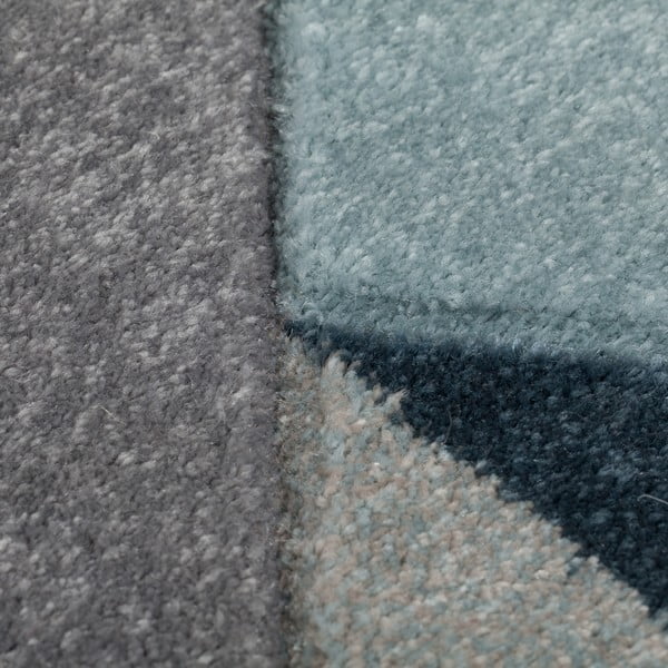 Tappeto blu/grigio 120x170 cm Aurora - Flair Rugs-image-2