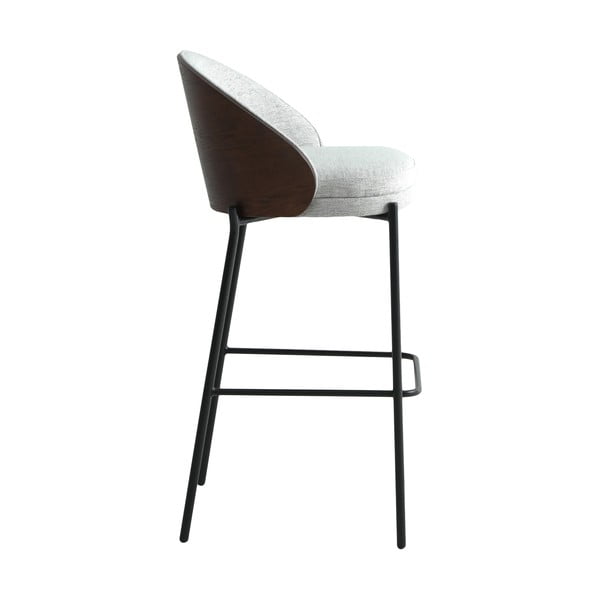 Sgabelli da bar grigio chiaro in set di 2 98 cm Canelas - House Nordic-image-3