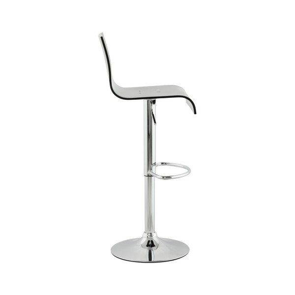 Sedia da bar in plexi nero - Kokoon-image-3