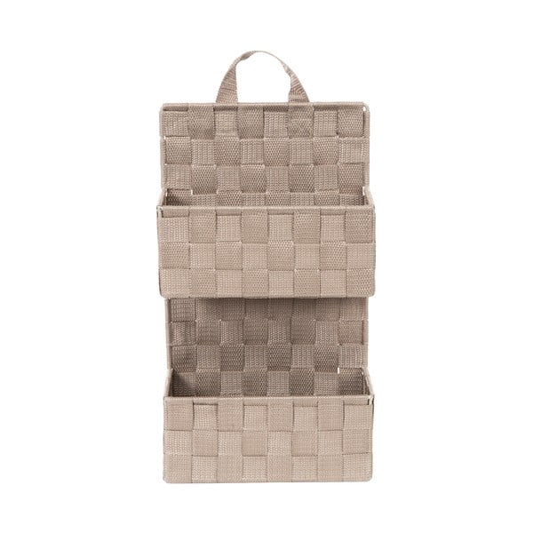 Cesto sospeso beige a due livelli Bristol - Compactor-image-4