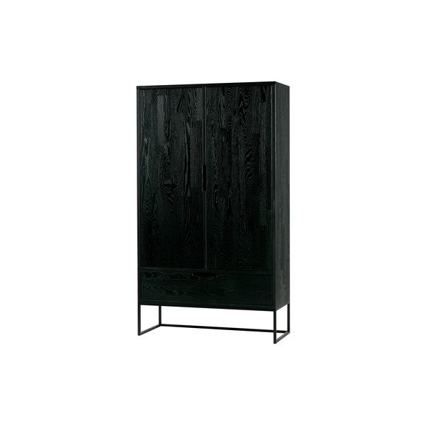 Mobile in frassino nero 85x149 cm Silas - WOOOD-image-3