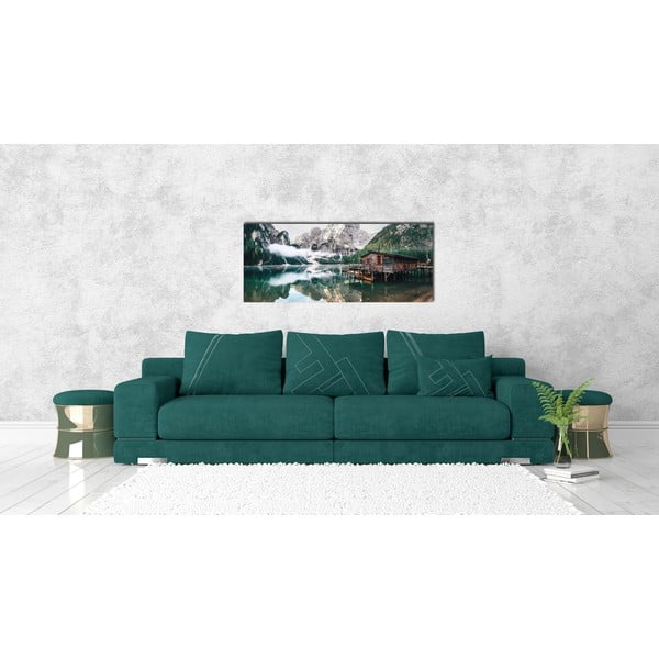 Dipinto su vetro, 50 x 125 cm Tyrol Lake - Styler-image-1