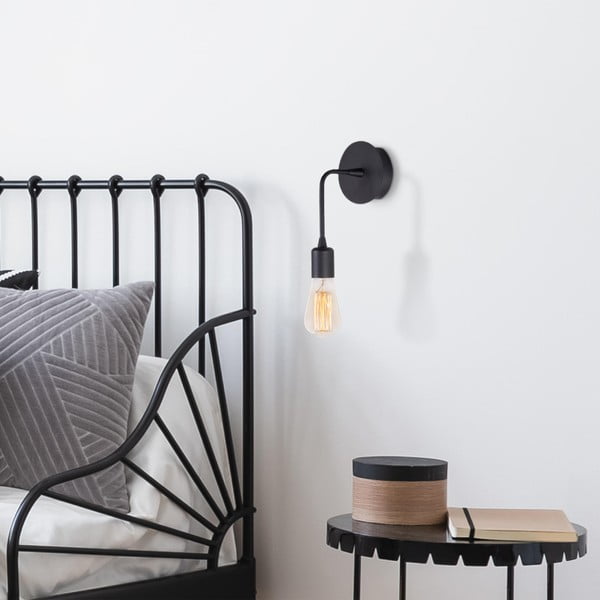 Lampada da parete nero opaco Dartini - Opviq lights-image-1