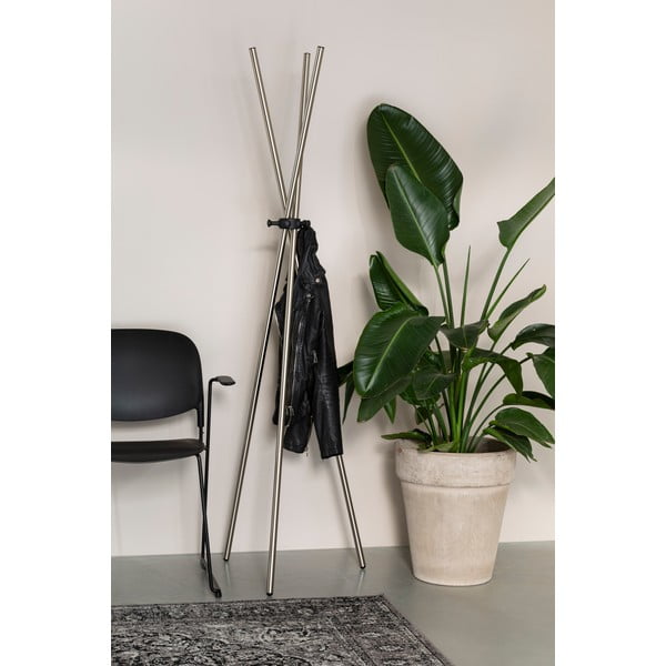 Appendiabiti in acciaio in argento Darwin - White Label-image-1