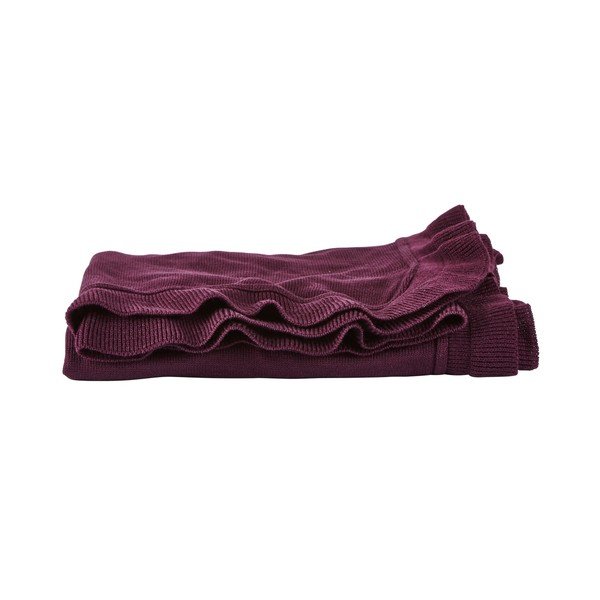 Deka v barvě boreaux Villa Collection, 130 x 160 cm