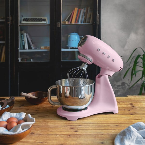 Robot da cucina rosa Retro Style - SMEG-image-3